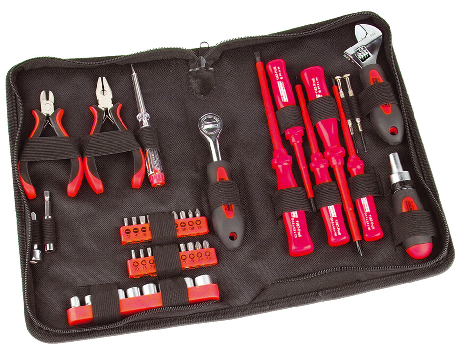 Werkzeug-Satz BRÜDER Elektronik 45-tlg Tool Kit, MANNESMANN
