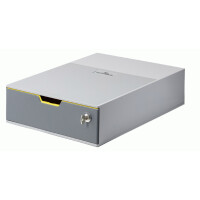 DURABLE Schubladenbox VARICOLOR 1 SAFE, grau,...