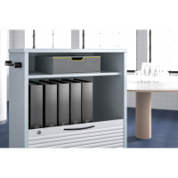 DURABLE Schubladenbox VARICOLOR 1 SAFE, grau,...
