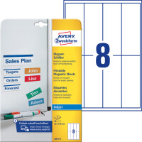 AVERY Inkjet-Magnetschild, (B)50 x (H)140 mm
