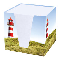 RNK Verlag Zettelbox "Leuchtturm", Hartkarton,...