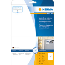 HERMA Inkjet Folien-Etiketten, 63,5 x 29,6 mm, weiß