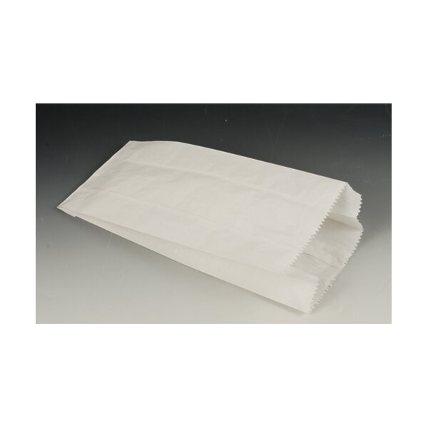 PAPSTAR Seitenfaltenbeutel, 150 x 70 x 350 mm, wei&szlig;