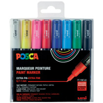 POSCA Pigmentmarker PC-1MC, 8er Etui