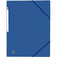 Oxford Eckspannermappe Top File+, DIN A4, blau