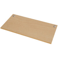 Fellowes Tischplatte, (B)1.400 x (T)800 x (H)25 mm, ahorn