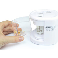 RAPESCO Elektrischer Doppel-Spitzer PS12-USB, weiß
