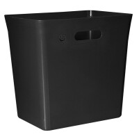 plast team Abfallbehälter AVEDORE, 20 Liter, schwarz