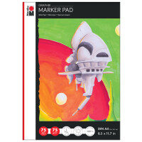 Marabu Markerpapierblock Marker Pad GRAPHIX, DIN A4, 75 g qm