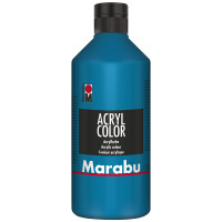 Marabu Acrylfarbe Acryl Color, 500 ml, rubinrot 038