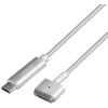 LogiLink USB-C - Apple MagSafe 2 Ladekabel, silber