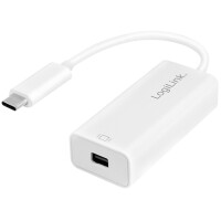 LogiLink USB-C - Mini DisplayPort Adapterkabel, weiß