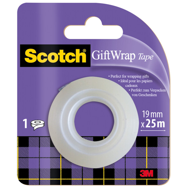 Scotch Geschenk-Klebefilm "GiftWrap Tape", 19 mm x 25 m