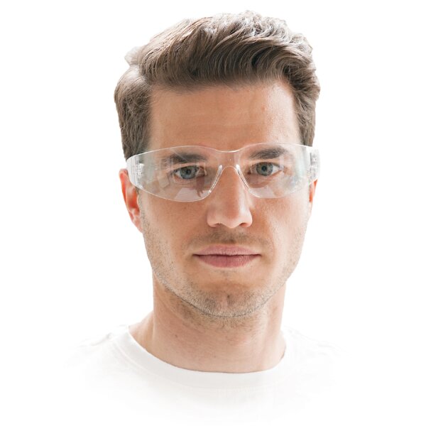 HYGOSTAR Schutzbrille FLAT, Scheibent&ouml;nung: klar