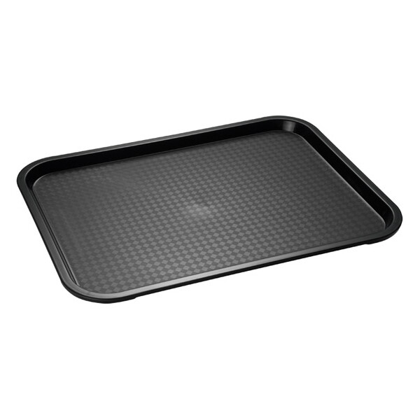 APS Fast Food-Tablett, (B)350 x (T)270 mm, schwarz