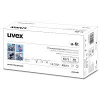uvex Einweg-Handschuh u-fit, blau, Größe: XL