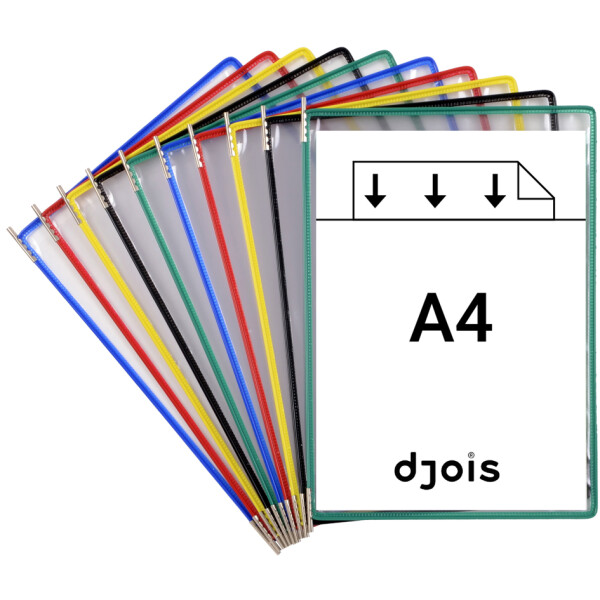 djois by tarifold Drehzapfentafel, DIN A3, rot