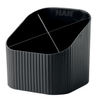 HAN Mulitköcher Re-X-LOOP, Öko-Kunststoff, 4 Fächer, rosa
