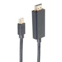 shiverpeaks BASIC-S Mini DisplayPort - HDMI 1.4 Kabel, 1,0 m