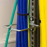 LogiLink Kabelführungsbügel-Set, Stahl, 80 x 80...