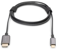 DIGITUS Video-Adapterkabel USB-C - HDMI, UHD 4K 30 Hz