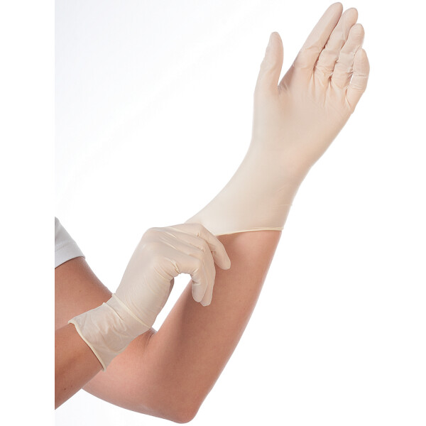 HYGONORM Latex-Handschuh SKIN LIGHT, XL, weiß, gepudert
