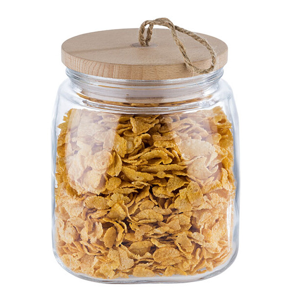APS Vorratsglas WOODY, 1,0 Liter