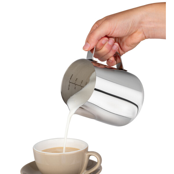 APS Milch- Universalkanne, Edelstahl poliert, 1,4 l