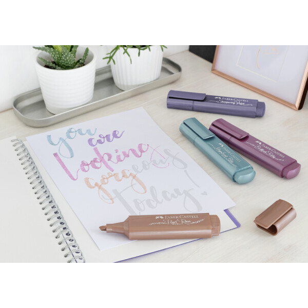 FABER-CASTELL Textmarker TEXTLINER 46 METALLIC, gr&uuml;n