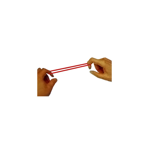 L&auml;ufer Gummiringe RONDELLA im Karton, rot, 25 mm, 100 g