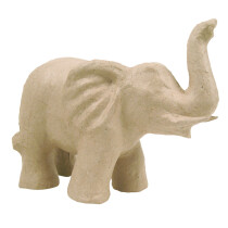 décopatch Pappmaché-Figur "Elefant...