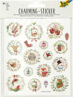 folia Weihnachts-Sticker Charming Christmas III