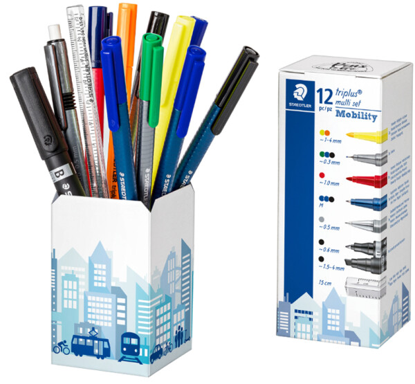 STAEDTLER Schreibset triplus multi set "Mobility Cup"
