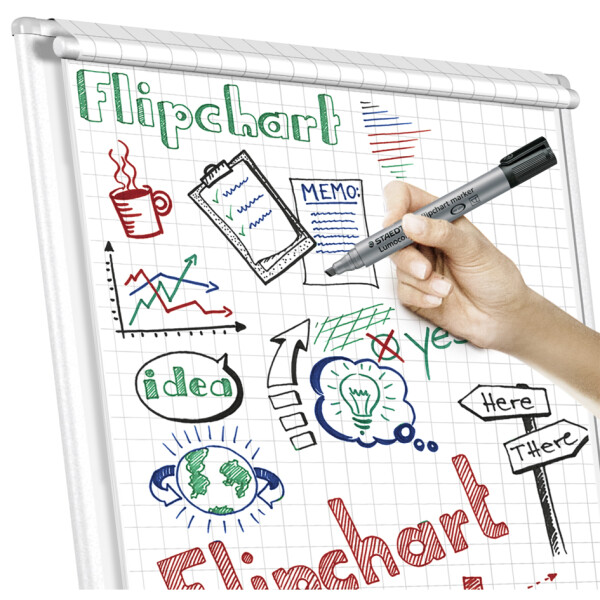 STAEDTLER Lumocolor Flipchart-Marker 356 356B, 8er Etui