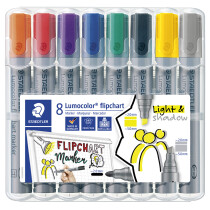 STAEDTLER Lumocolor Flipchart-Marker 356 356B, 8er Etui
