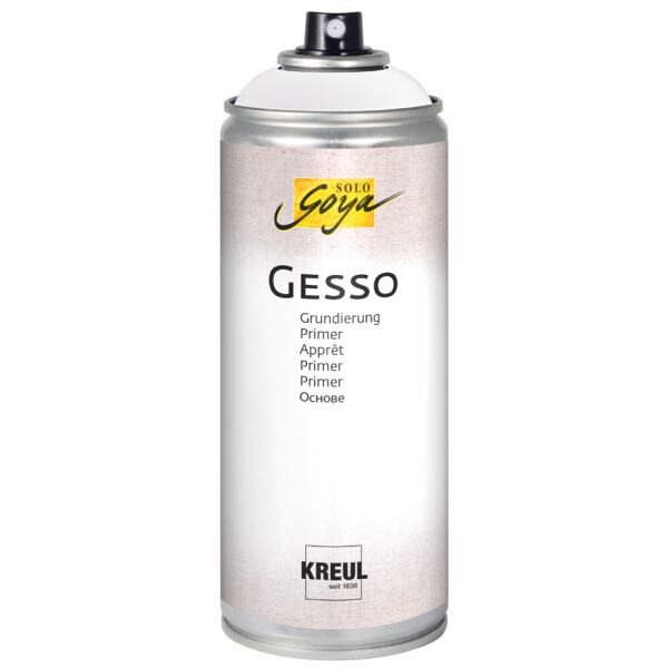 KREUL Acrylgrundierung SOLO Goya Gesso, wei&szlig;, 400 ml Spray