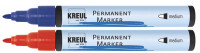 KREUL Permanent-Marker, medium, rot