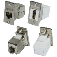 LogiLink Einbauhalterung für Keystone Module,...
