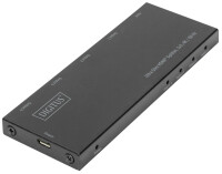 DIGITUS Ultra Slim HDMI Splitter, 1x4, 4K 60 Hz, schwarz