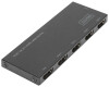 DIGITUS Ultra Slim HDMI Splitter, 1x4, 4K 60 Hz, schwarz