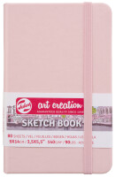 ROYAL TALENS Art Creation Skizzenbuch, 120 x 120 mm, rosa