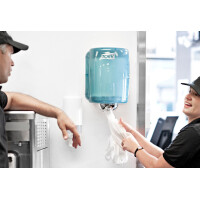 TORK Putzrollen-Innenabrollspender Maxi, rot schwarz