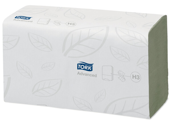 TORK Advanced Handtuchpapier, 248 x 230 mm, grün, Z-Falz