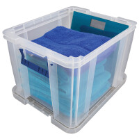 Fellowes Aufbewahrungsbox ProStore, 36 Liter, transparent