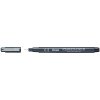 PentelArts Permanent Fineliner Pointliner, schwarz, 0,1 mm