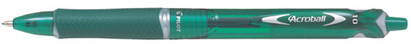 PILOT Kugelschreiber ACROBALL BEGREEN 10, grün