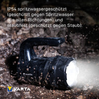 VARTA Handscheinwerfer "Indestructible BL20 Pro", inkl. 6xAA