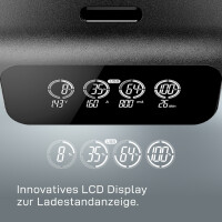 VARTA Ladegerät LCD Smart Charger+, inkl. 4x Mignon...