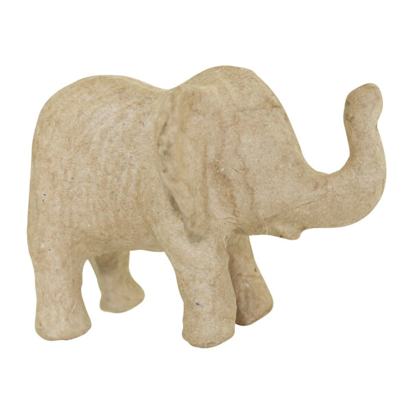 décopatch Pappmaché-Figur "Elefant", 70 mm