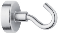 WESTCOTT Hakenmagnet, silber, Durchmesser: 48 mm, rund